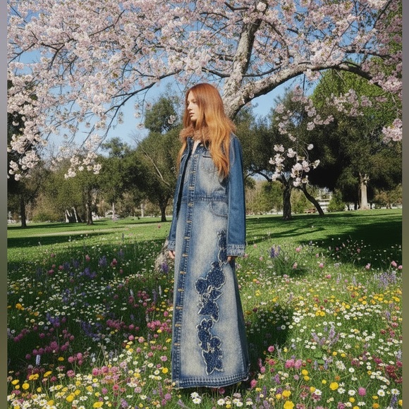 Dolls Kill KINGS ROAD DENIM MAXI COAT
DELIA*S - Picture 4 of 16